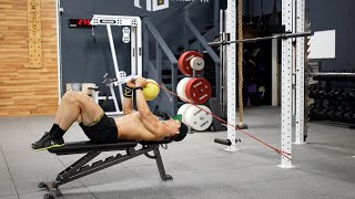 Banded Kettlebell Pullover exercise video thumbnail