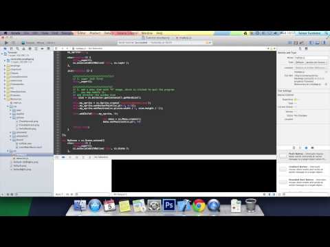 Cocos2d x JavaScript Tutorial 39 Setting up a Menu