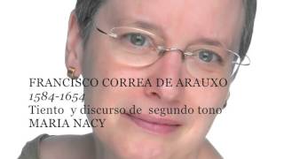 MARIA NACY - F. C. DE ARAUXO  - Tiento  y discurso de segundo tono II