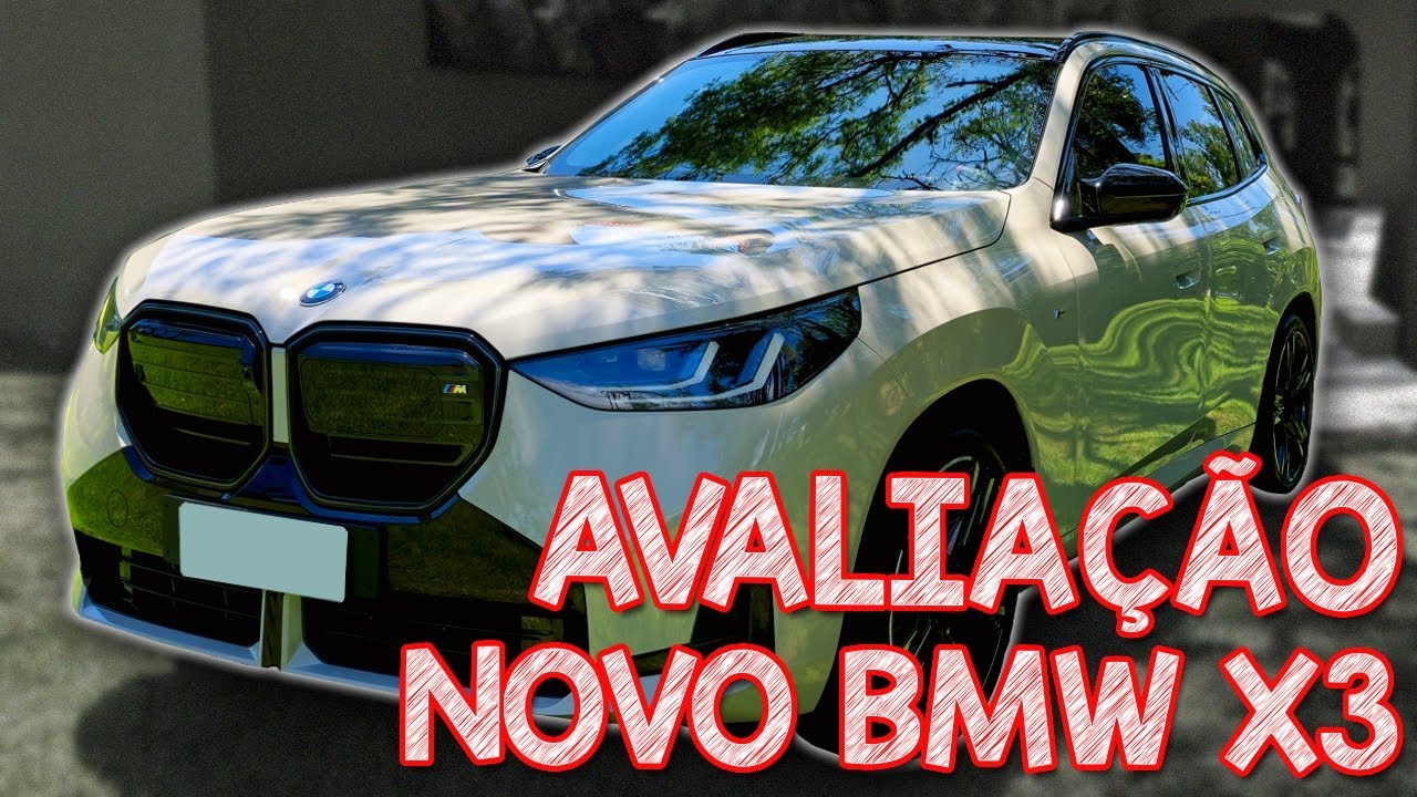 Avaliação NOVO BMW X3 2025 - ESPETACULAR NO DESEMPENHO! 6 CANECOS TURBO! MAS É TRISTE NO PREÇO