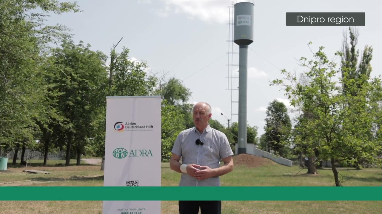 Providing clean water for hospital and vulnerable groups in UKRAINE