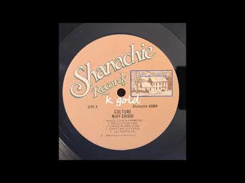 Culture - Jah Rastafari - Shanachie LP - 1989