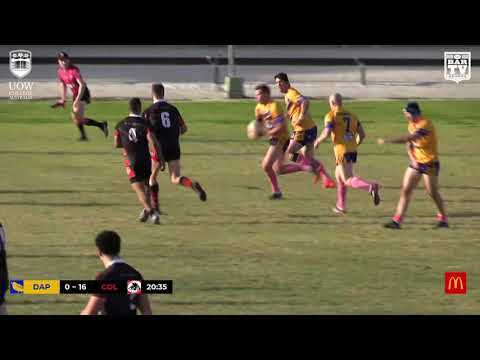 2019 IDRL 1st Grade Round 10 Highlights - Dapto Canaries vs Collegians