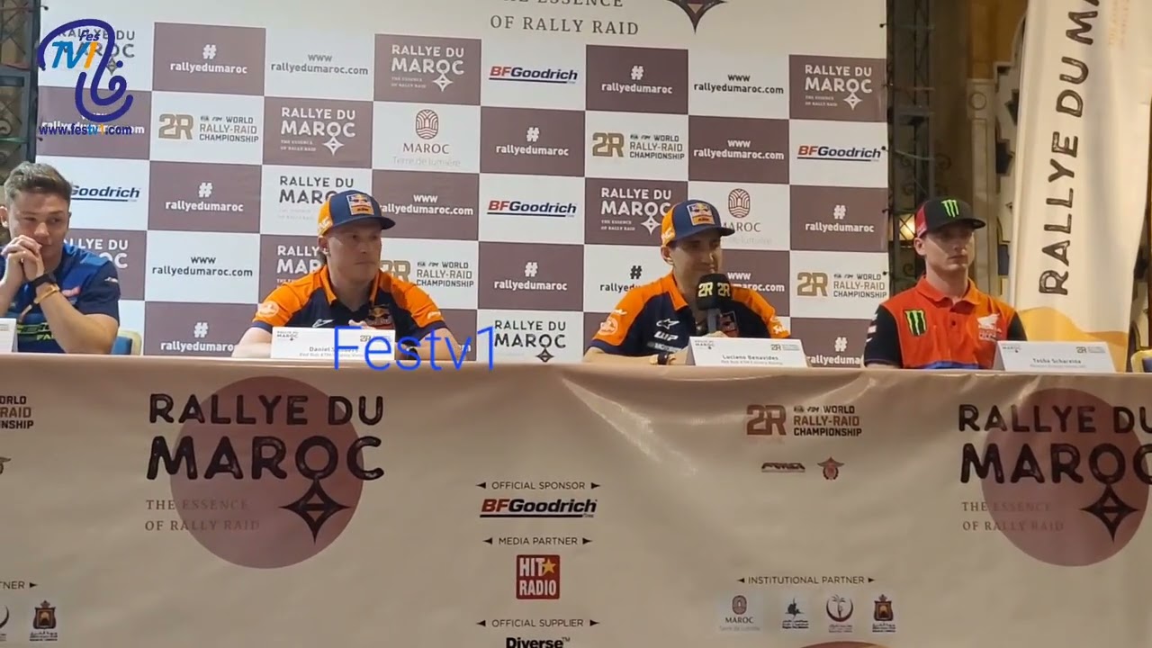 رالي المغرب.. مقتطف من الندوة الصحفية لتقديم الأبطال المشاركين صنف الدراجات (فيديو)