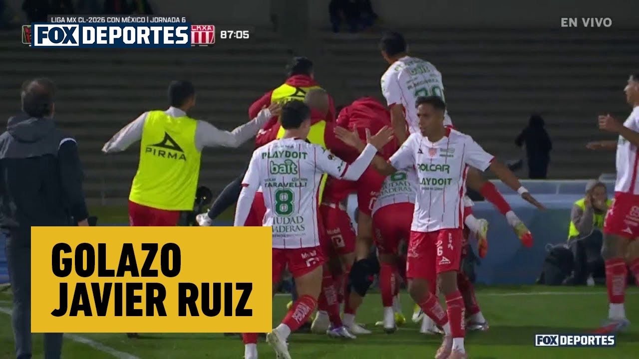😱💥 GOLAZO Javier Ruiz | FC Juárez 1-2 Necaxa | Fecha 6 | Clausura 2026 | Liga MX