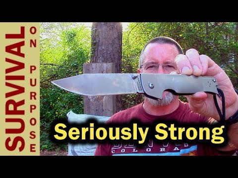 Strongest $25 Folding Knife - Cold Steel Pocket Bushman
