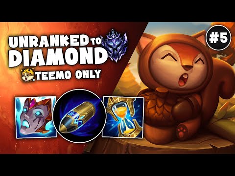 FIRST STRIKE TEEMO | Unranked to Diamond Ep.5 (Preseason 12)