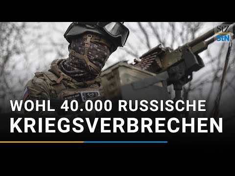 Ukraine meldet 40.000 russische Kriegsverbrechen | Prozess gegen Putin?