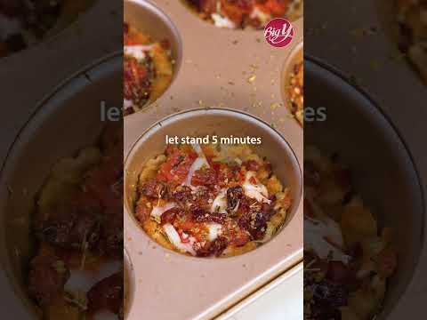 Pizza Tater Tot Cups Recipe