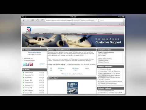 How to Download a Cessna Electronic Checklist