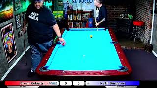 Lowered Pool Cast Ep 481 Bryan Roberts Vs Keith Bergeron 10 Ball Race to 5!