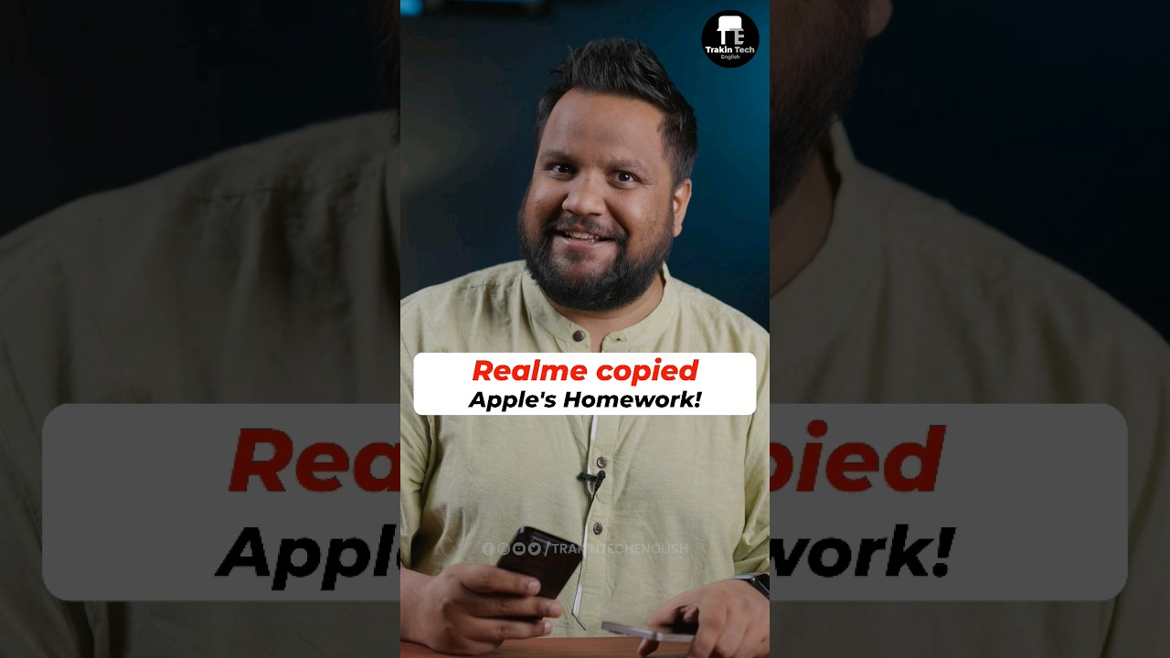 Realme Copied Apple's Homework! #shorts