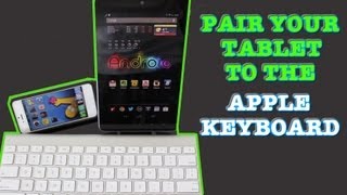 How To Pair and Connect Apple Keyboard To iPad, iPhone and Tablets