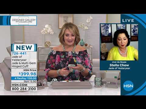 Jade of Yesteryear Sterling Silver Jade and MultiGemston...