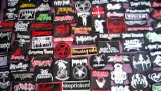 PATCHES WWW.METALNEGRO.COM THRASH METAL BLACK DOOM FUNERAL WAR GRINDCORE DEATH CROSSOVER JACKET