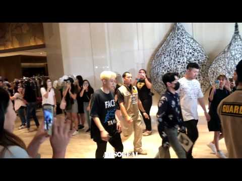 [20170325 AOMG in BANGKOK] JAY PARK, SIMON D, GRAY, LOCO, DJ PUMKIN - LEAVING HOTEL TO BCC HALL
