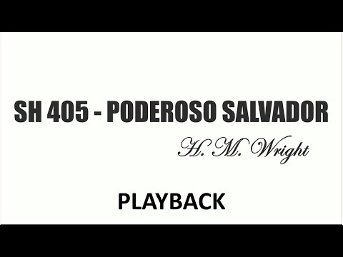 PLAYBACK SH 405 - PODEROSO SALVADOR  (SALMOS E HINOS)