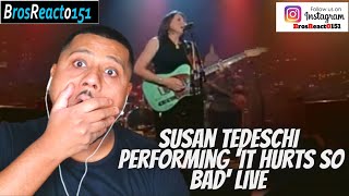 Susan Tedeschi performing &#39;It Hurts So Bad&#39; live at Austin City Limits in Austin, REACTION