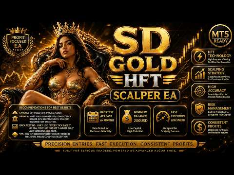 Video SD Gold HFT Scalper EA