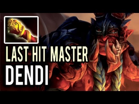 Dendi Master of Last Hit Troll Warlord 8 Slots 500 LH 8k MMR 7.00 Dota 2