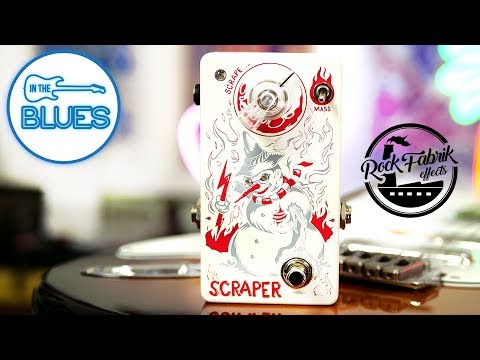 Rockfabrik Effects Scraper Pedal 30 dB of Evil Snowman Boost!