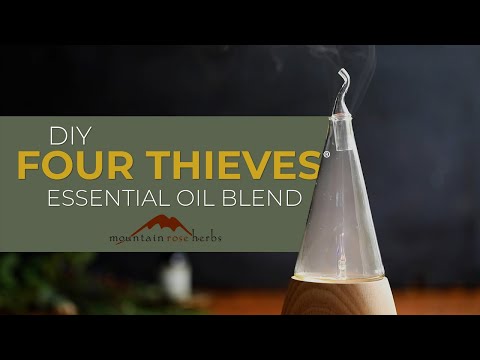DIY Four Thieves Essential Oil Blend