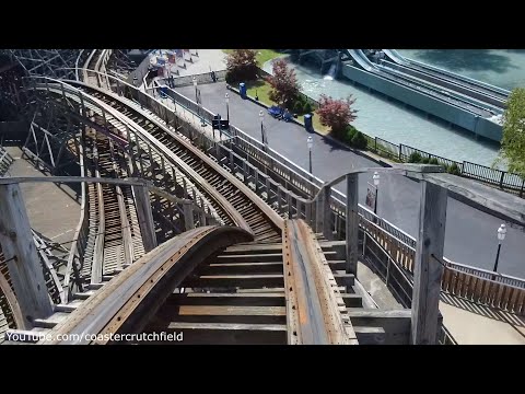 Front row point of view footage of American Thunder
