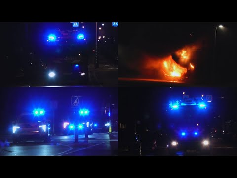 [GRIP2!] Zeer Grote Brand in Parkeergarage in Hellevoetsluis! - Vele Hulpdiensten massaal onderweg!
