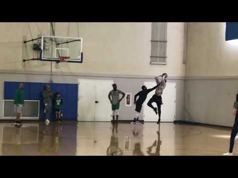 Kyrie Irving, Jayson Tatum, Jaylen Brown play 1-on-1 after Celtics practice