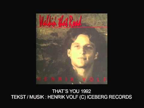 HENRIK VOLF - THAT`S YOU - ICEBERG RECORDS 1992