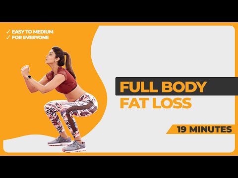 19 Mins - Full-Body HIIT Workout to Burn Fat & Build Strength | No Equipment