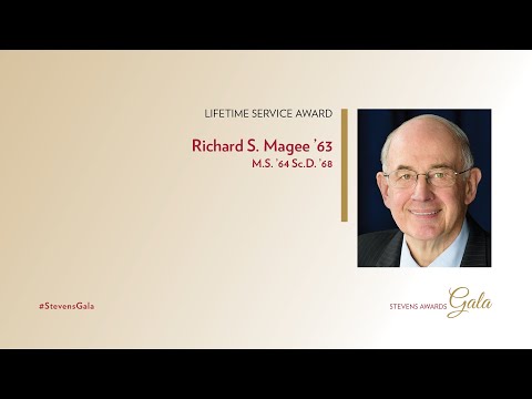 2019 Stevens Awards Gala - Lifetime Service Award - Richard S. Magee