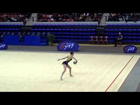 Emma Simo ballon - Nat A 14/15 ans France Besançon 2016