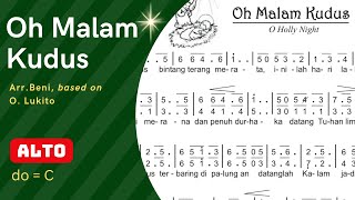 Download lagu OH MALAM KUDUS – Lagu Natal Paduan Suara (ALTO) | Arr. Beni - O. Lukito | Choir Practice mp3