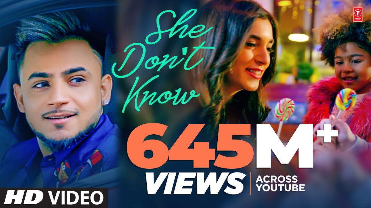 She Don't Know: Millind Gaba Song | Shabby | New Hindi Song 2019