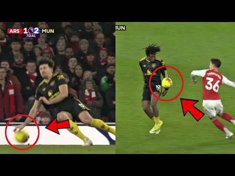 Dorgu Goal & Maguire Handball Controversy Vs Arsenal | Manchester United Vs Arsenal 3-2 