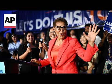 Los Angeles Mayor Karen Bass advances to a runoff in her bid for reelection