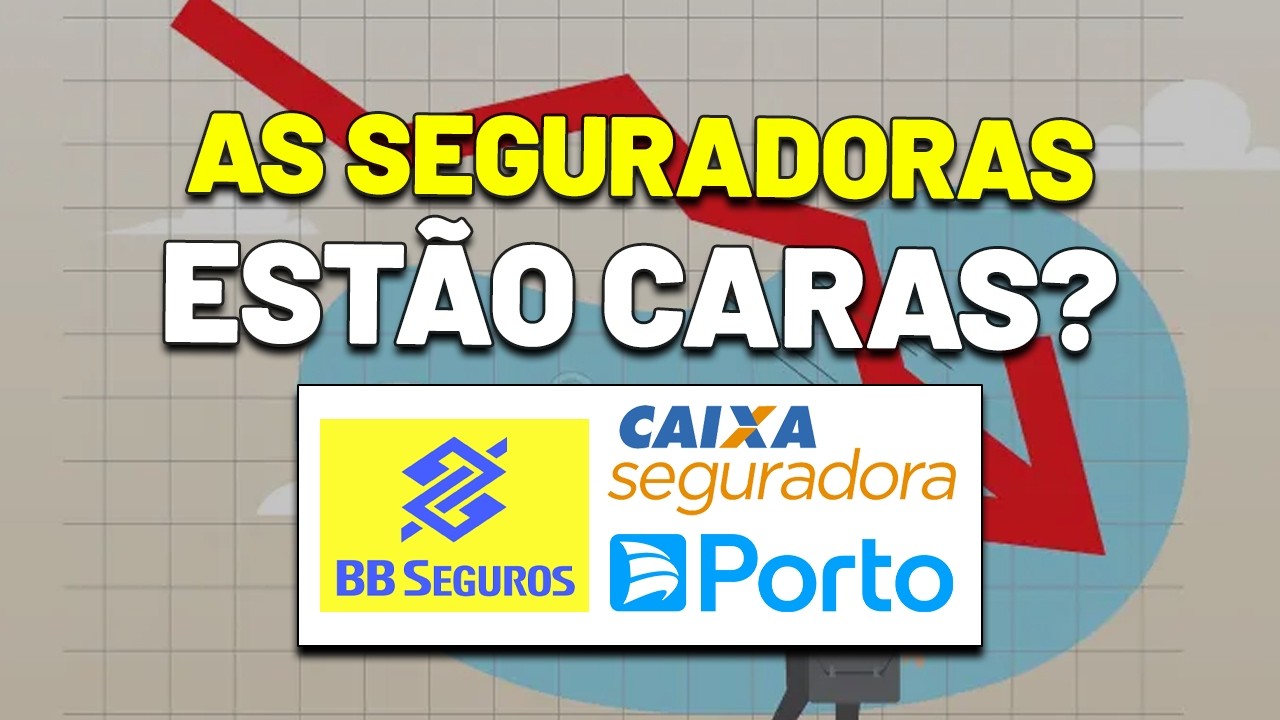 🚨FORAM REBAIXADAS para VENDA? CAIXA SEGURIDADE, BB SEGURIDADE e PORTO SEGURO | CXSE3 BBSE3 PSSA3