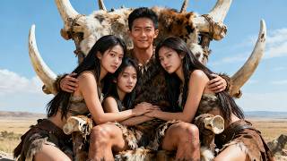 Reborn in Stone Age: 3 Hot Sisters & a God System!
