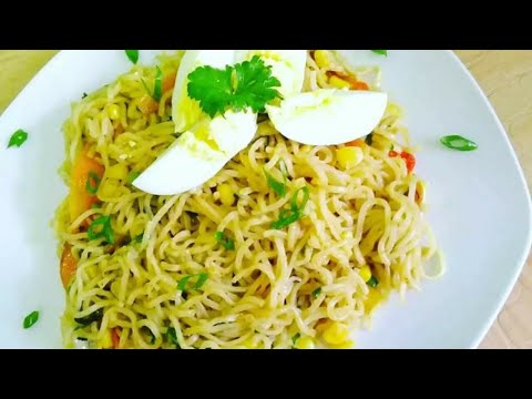 How To Make Instant noodles with Eggs // Ramen recipe Guyanese Style