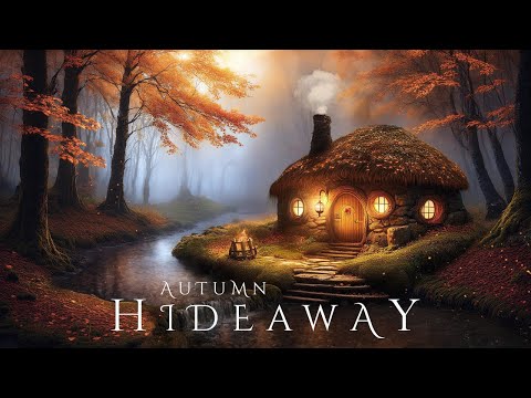 AUTUMN HIDEAWAY | Relaxing Autumn Ambient Music - Ethereal Fantasy Soundscape with Water Sounds