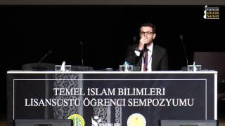 Temel İslam Bilimleri Lisansüstü Öğrenci Sempozyumu - Açılış ve Kuran-ı Kerim [ 