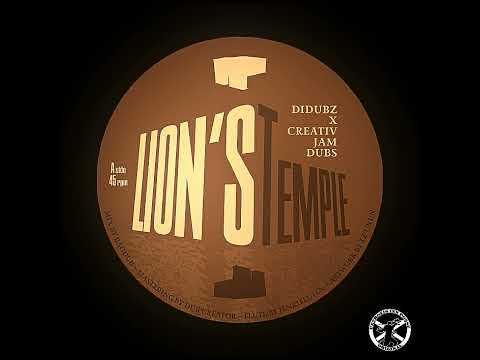 Didubz Sound & Creativ JAM Dubs - Lion's Temple + Dub 7" 2022 - DUB