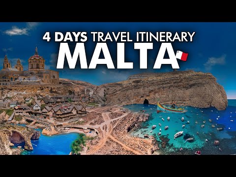Malta Travel Vlog | DETAILED Malta Travel Itinerary | 4 DAYS in Malta