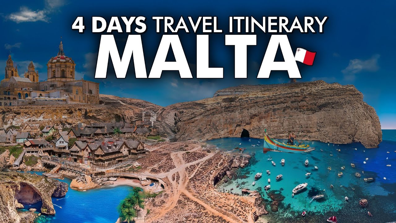 Malta Travel Vlog | DETAILED Malta Travel Itinerary | 4 Days in Malta