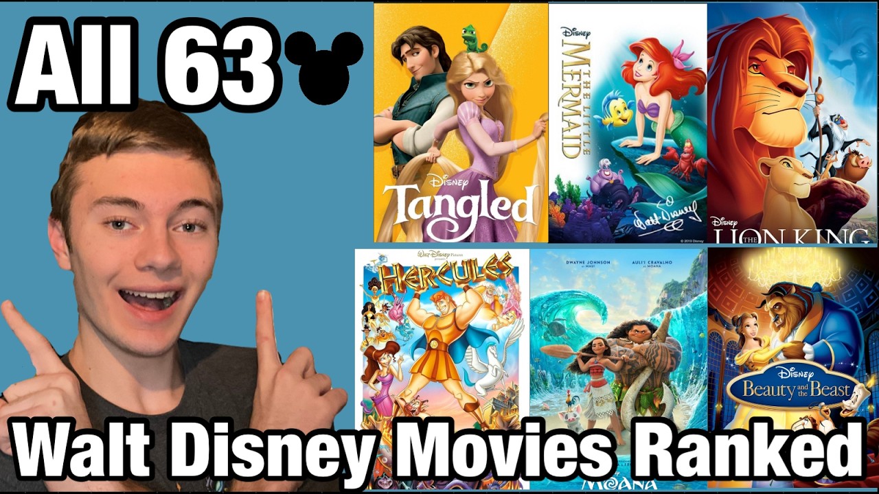 All 63 Walt Disney Animated Movies Ranked