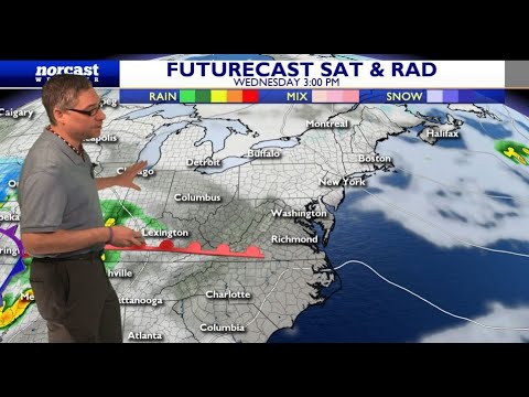 Wednesday Afternoon Forecast January 18, 2023