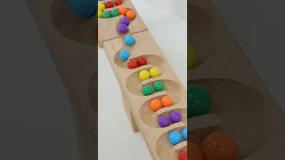 Marble Run ASMR☆ウェーブスロープ&うずまき回転マーブルコース♪ #asmr #マーブルラン