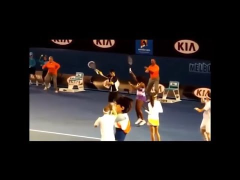 Novak Djokovic   Serena Williams   Ana Ivanovic Dance Gangnam Style