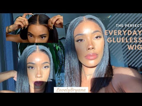 The Perfect Everyday Glueless HD Lace Wig |EvaWig x LovelyBryana